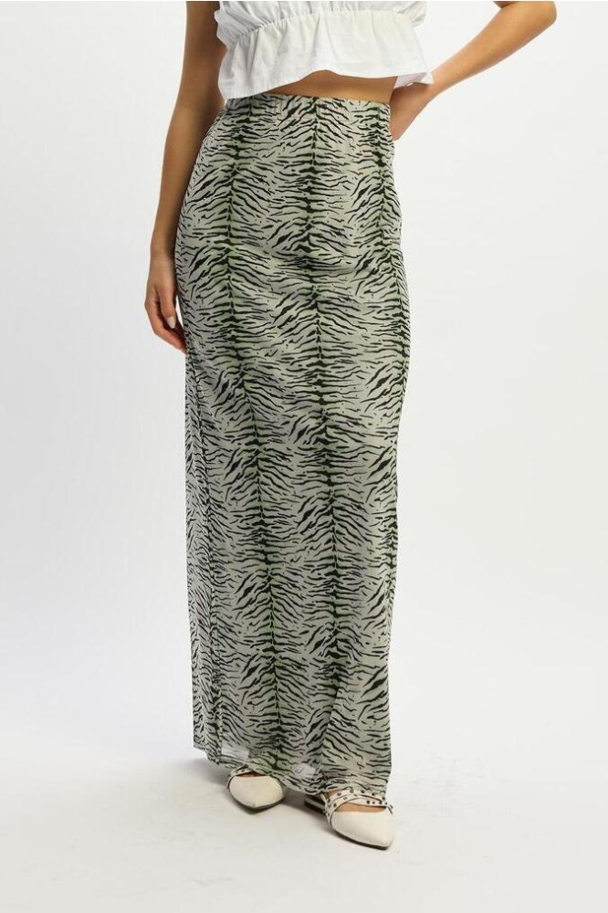 KNITTED ZEBRA SKIRT JASMIJN R2505251694 950 ZEBRA